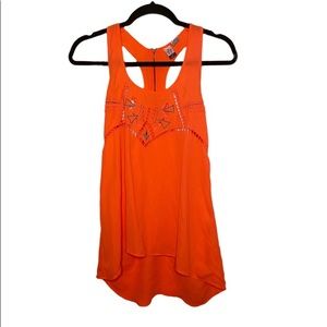 Women’s neon patterned tank